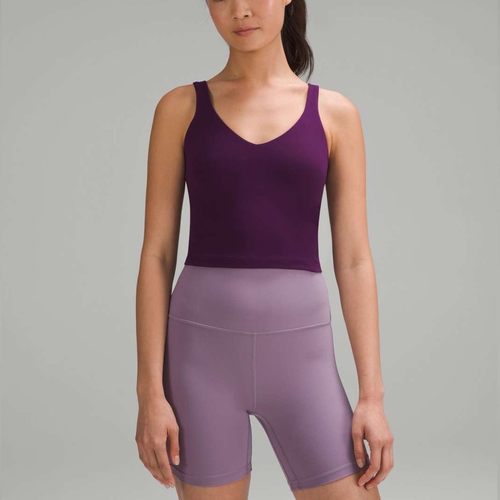 Lululemon Align Tank Top Sz 4 In Dramatic Magenta NWT - Picture 1 of 8